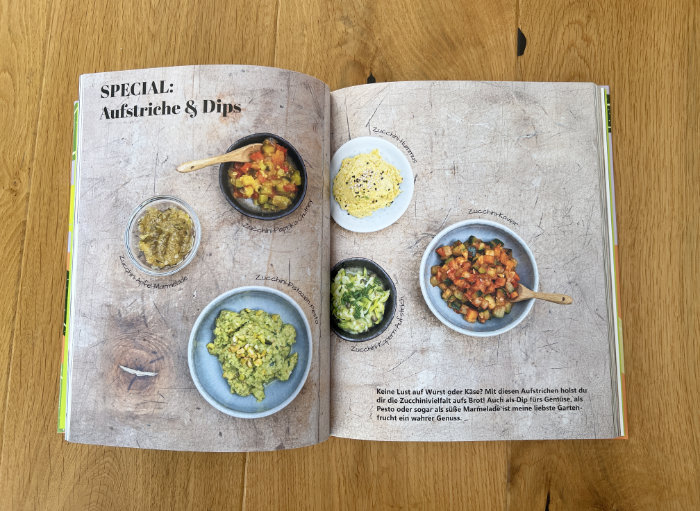 Aufstriche mit Zucchini aus dem Kochbuch von Sarah Tischer